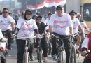 Semarak Pesta Budaya Kemerdekaan dengan Olah raga Sepeda Santai Ceria